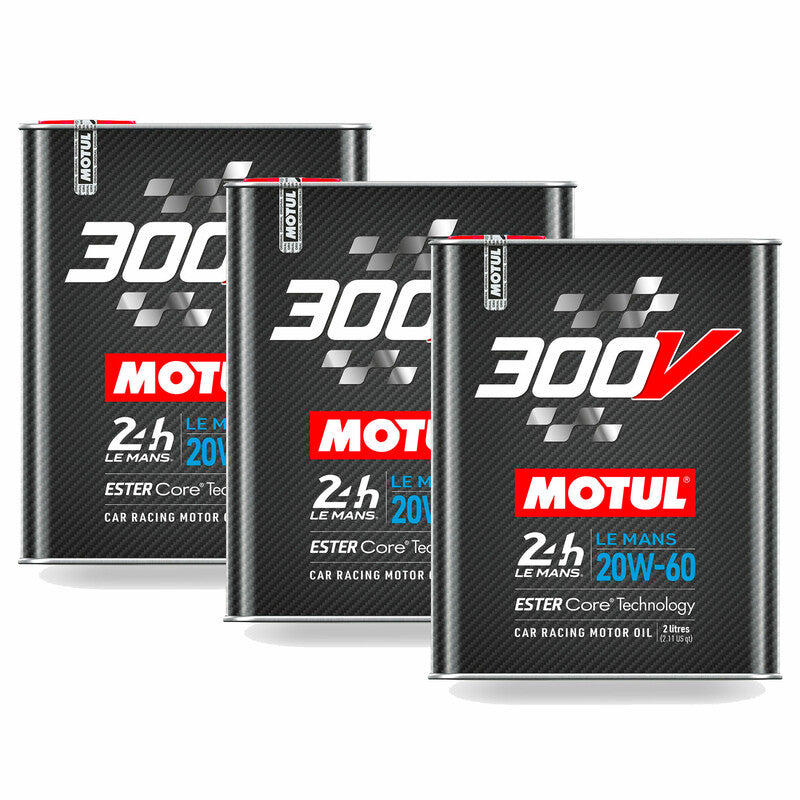 Motul 300V Le Mans 20W60 Olio motore Bundle (3x2L)