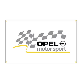 Opel motorsport Banner striscione