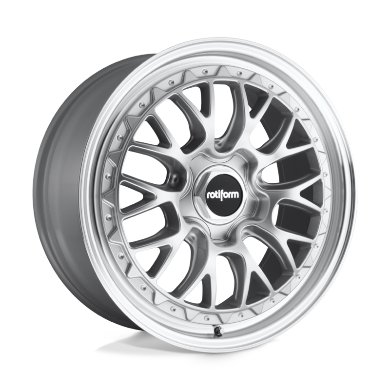 Rotiform LSR 18x8.5 5x112 ET45 Gloss Silver Machined