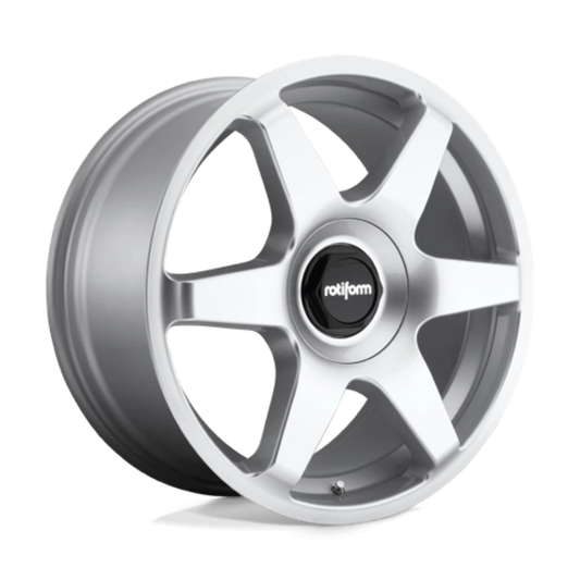 Rotiform SIX 18x8.5 5x100/112 ET35 Gloss Silver