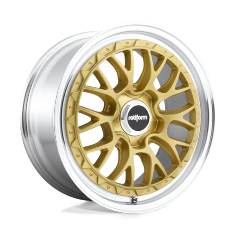 Rotiform LSR 19x8.5 5x112 ET35 Matte Gold Machined