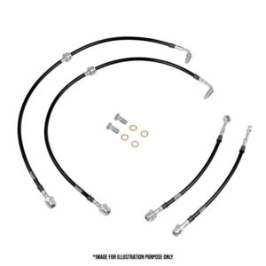 Tubi freno in treccia aeronautici Goodridge Renault Megane 2 RS 225
