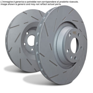Coppia dischi freno anteriori baffati dritti Ebc Renault Megane 2 RS 225 USR1539